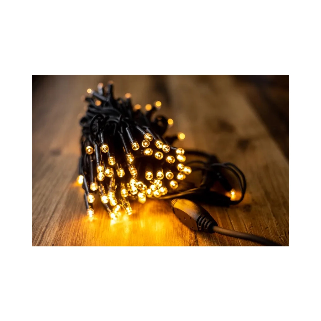 Гірлянда BPNY зовнішня вологозахищена White 100 LED, 10М, 220V, 6W (102963) - зображення 2