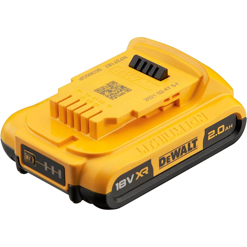 Акумулятор до електроінструменту DeWALT 18V, 2Ah, час заряджання 30 хв, вага 0.4 кг (DCB183_N314783) - picture 4