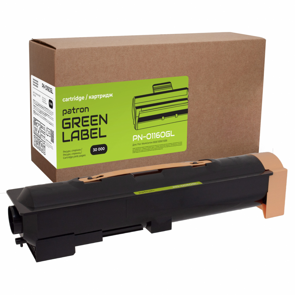 Тонер-картридж Patron Xerox 006R01160 Green Label (PN-01160GL) - зображення 1