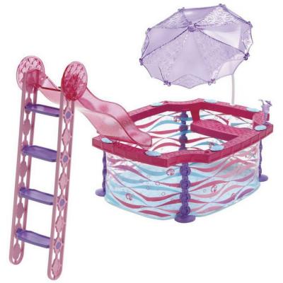 Аксесуар до ляльки Barbie Гламурный бассейн Барби (BDF56) - зображення 3