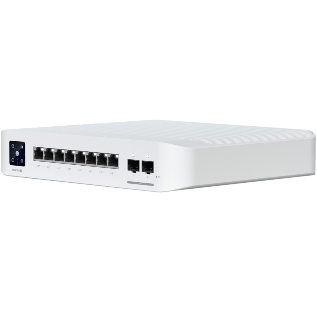 Комутатор мережевий Ubiquiti USW-PRO-8-POE - зображення 1