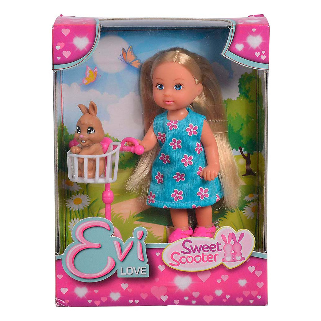 Лялька Simba Еві Чудовий скутер з зайчиком (5733338) - зображення 3