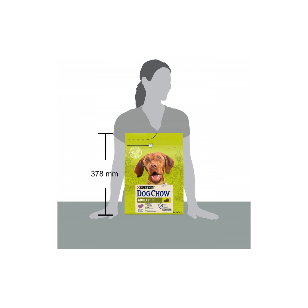 Сухий корм для собак Purina Dog Chow Adult Lamb зі смаком ягняти 2.5 кг (7613034485946) - зображення 5