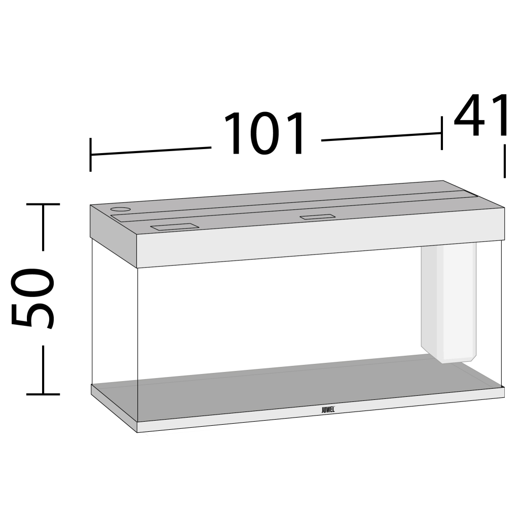 Акваріум Juwel Rio 180 LED коричневий (4022573047509) - изображение 3