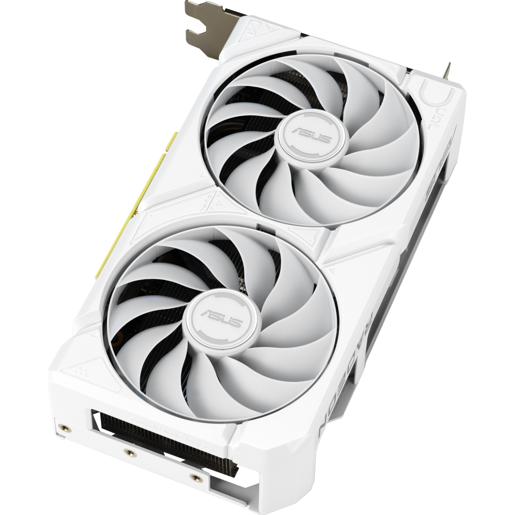 Відеокарта ASUS Radeon RX 9060 XT 16Gb DUAL WHITE OC (DUAL-RX9060XT-16G-WHITE) - зображення 5