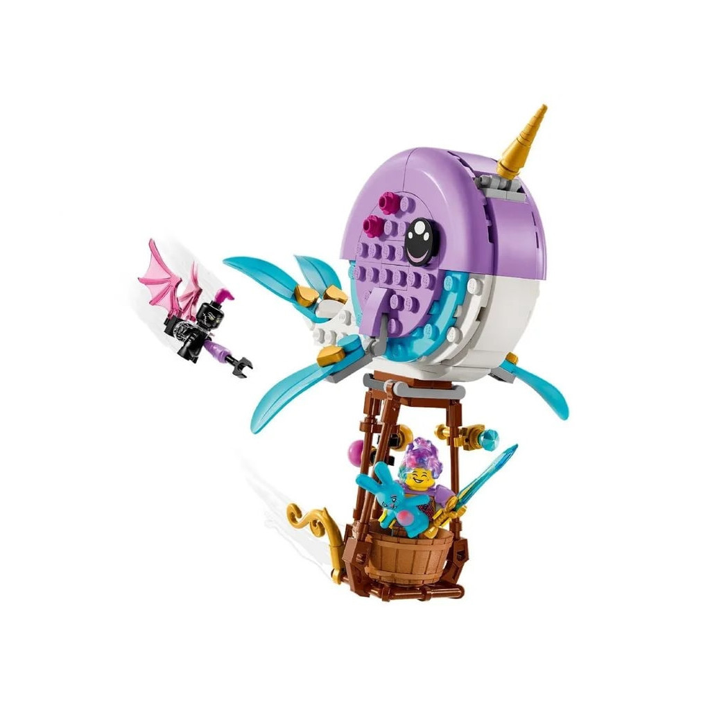 Конструктор LEGO DREAMZzz Повітряна куля Іззі «Нарвал» 156 деталей (71472) - зображення 8