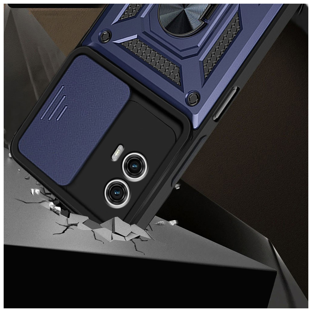 Чохол до мобільного телефона BeCover Military Motorola Moto G24/G24 Power Blue (710723) - зображення 3