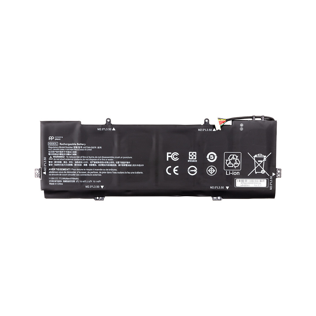 Акумулятор до ноутбука PowerPlant HP Spectre X360 15-B Series (KB06XL) 11.55V 6700mAh (NB462100) - зображення 1