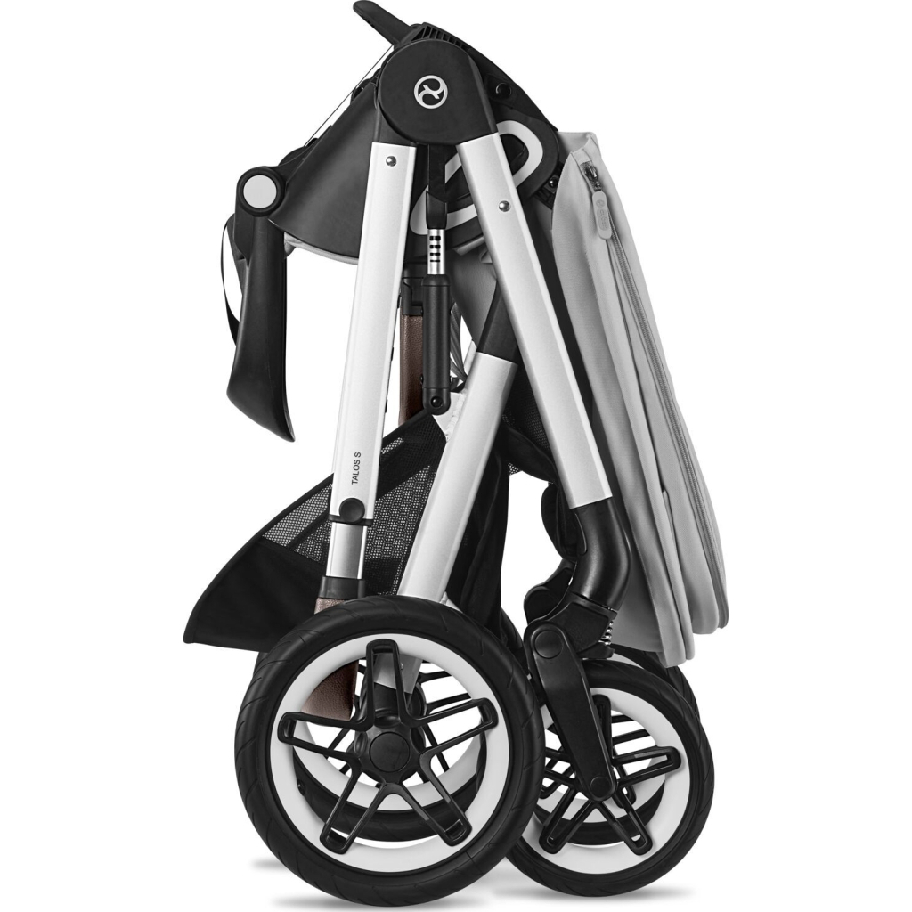 Коляска Cybex Talos S Lux SLV Lava Grey (з бампером) (522002589) - зображення 10