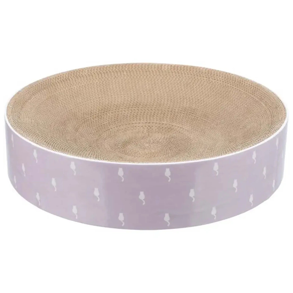 Дряпка (кігтеточка) для котів Trixie «Lilly» картонна з м'ятою 45×10 см (рожева) (4011905480145) - зображення 1