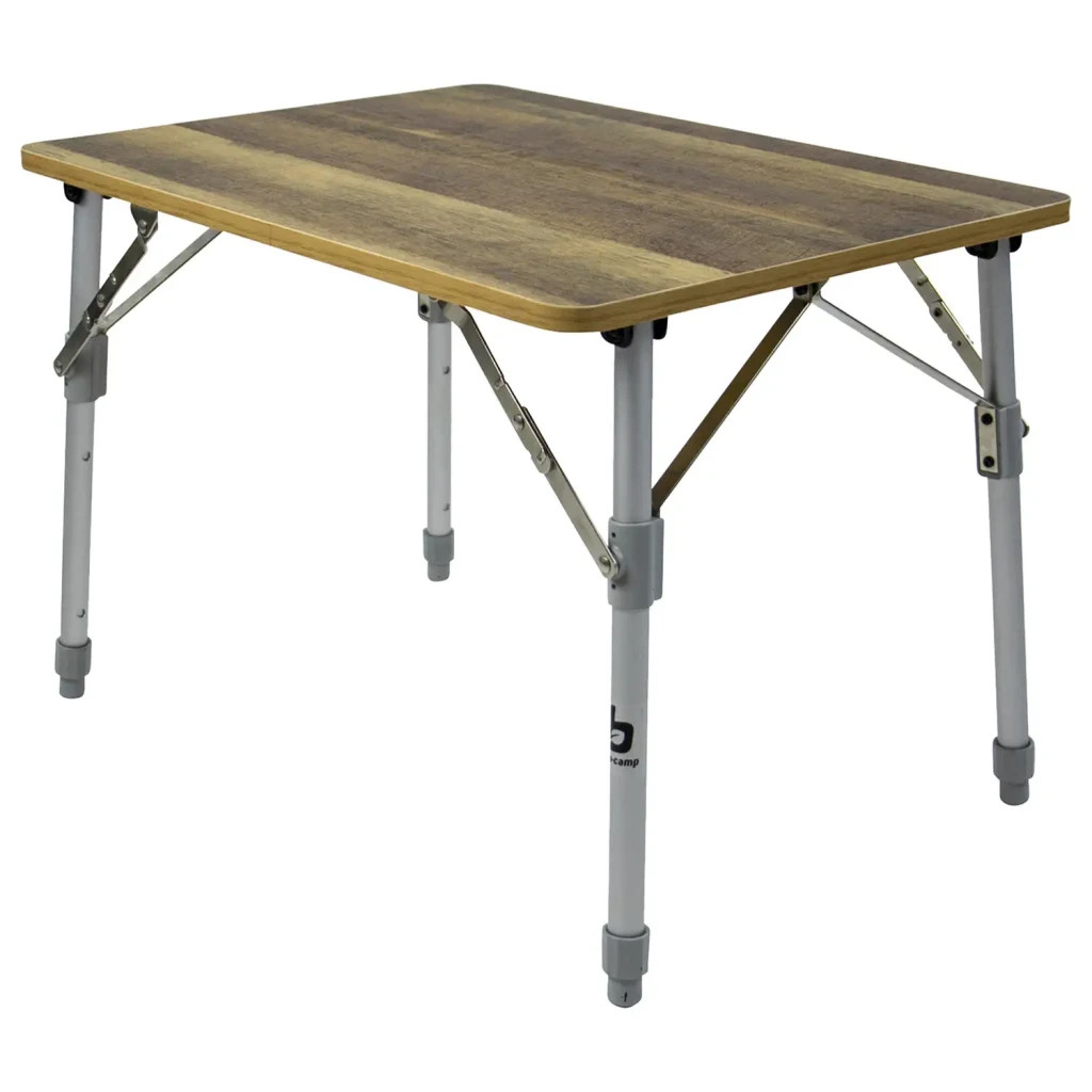 Туристичний стіл Bo-Camp Feather 60 x 45 см Коричневий (1404458) (DAS302437) - зображення 3