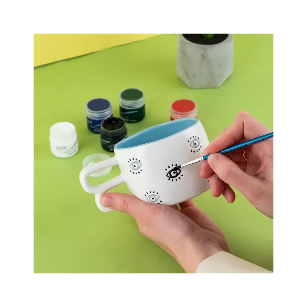 Акрилові фарби Kite Creative 6 кольорів, 20 мл (K-271) - изображение 5