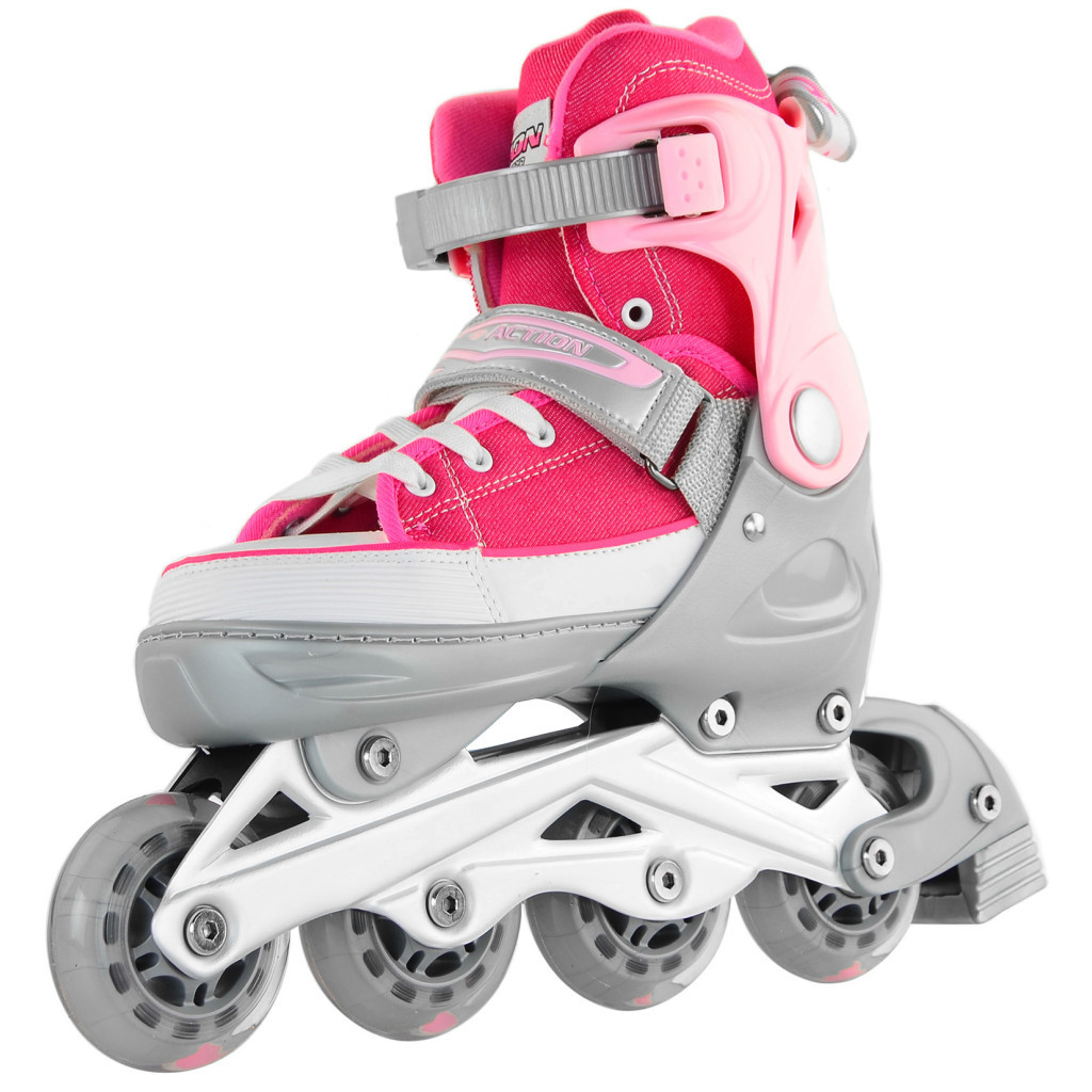 Роликові ковзани Action Anny Рожеві 37-40 (PW-126B-13-2PINK/37-40) - зображення 4