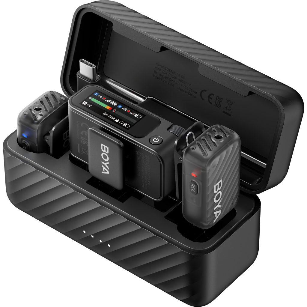 Мікрофон Boya mini-12 Type-C/Lightning Black (mini-12) - изображение 3