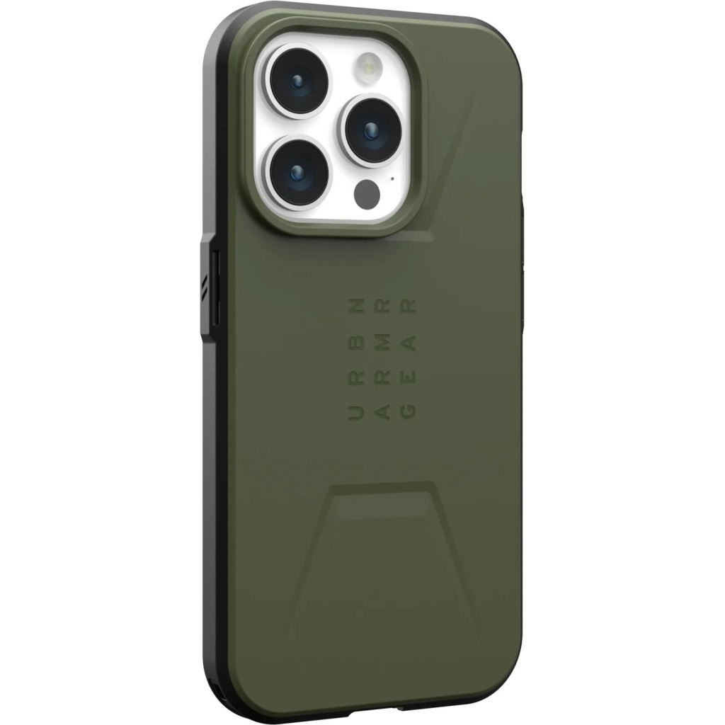 Чохол до мобільного телефона UAG Apple iPhone 15 Pro Civilian Magsafe, Olive Drab (114275117272) - зображення 2
