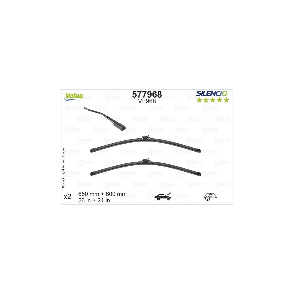 Щітка склоочисника Valeo 577968 - зображення 1