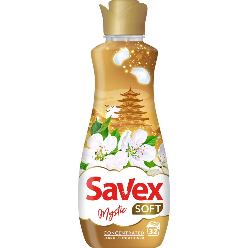 Кондиціонер для білизни Savex Soft Mystic 800 мл (3800024048951) - зображення 1