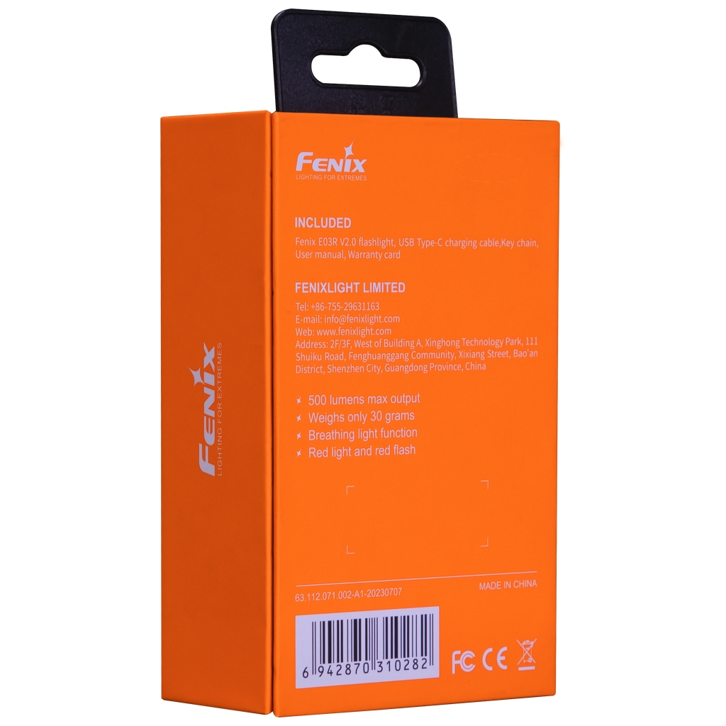 Ліхтар Fenix E03R V2.0 Lilac (E03RV20PUR) - зображення 8