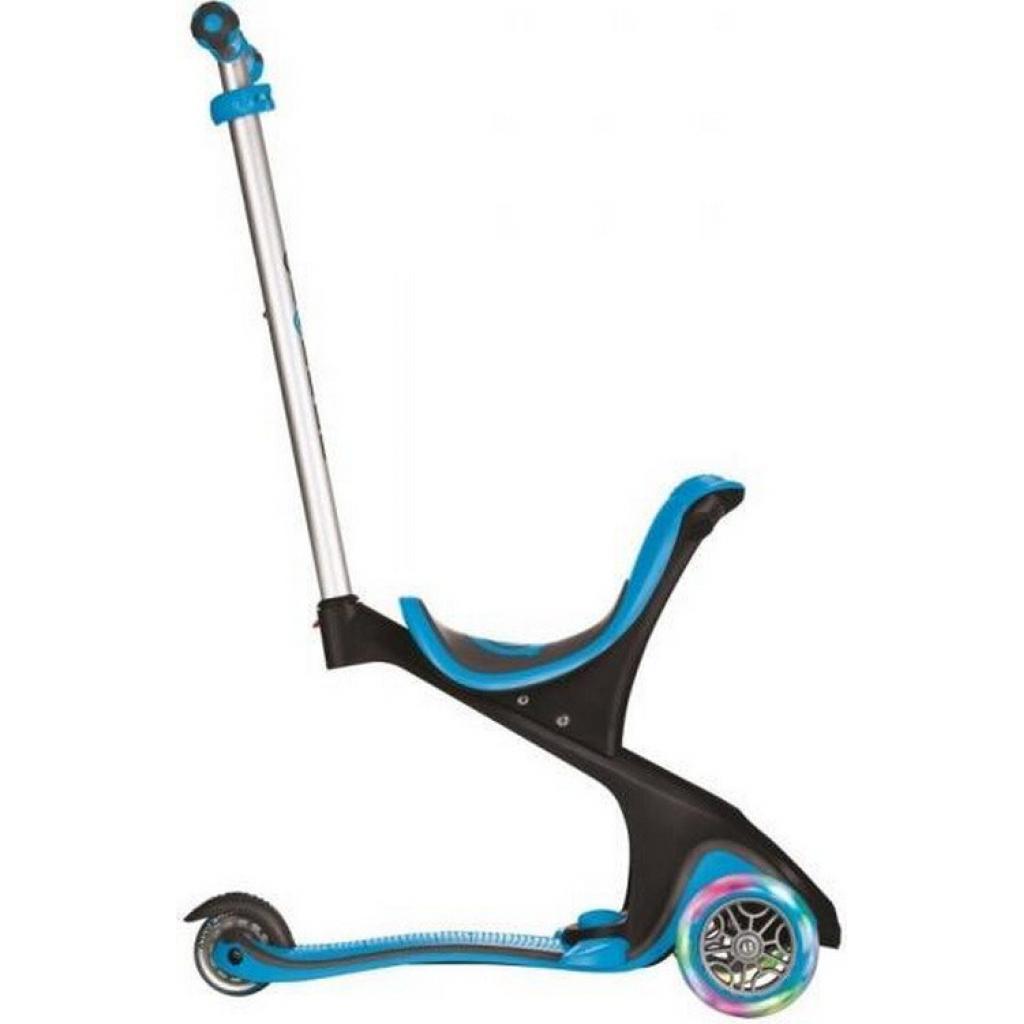 Самокат Globber Go up comfort lights 5 в 1 синій з підсвічуванням (459-100-2) - зображення 4