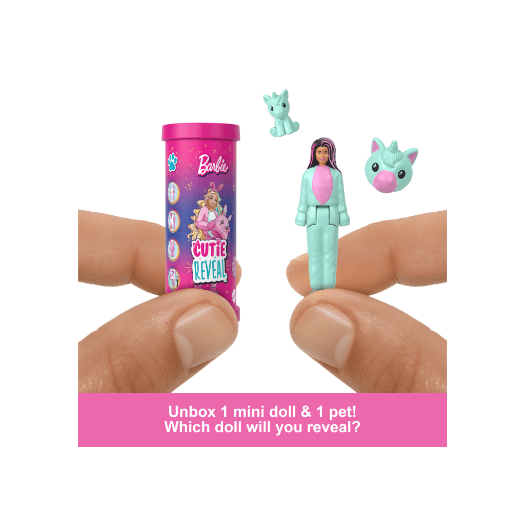 Лялька Barbie Мінілялечка Color Reveal серії Mini BarbieLand (сюрприз) (HYM25) - зображення 5