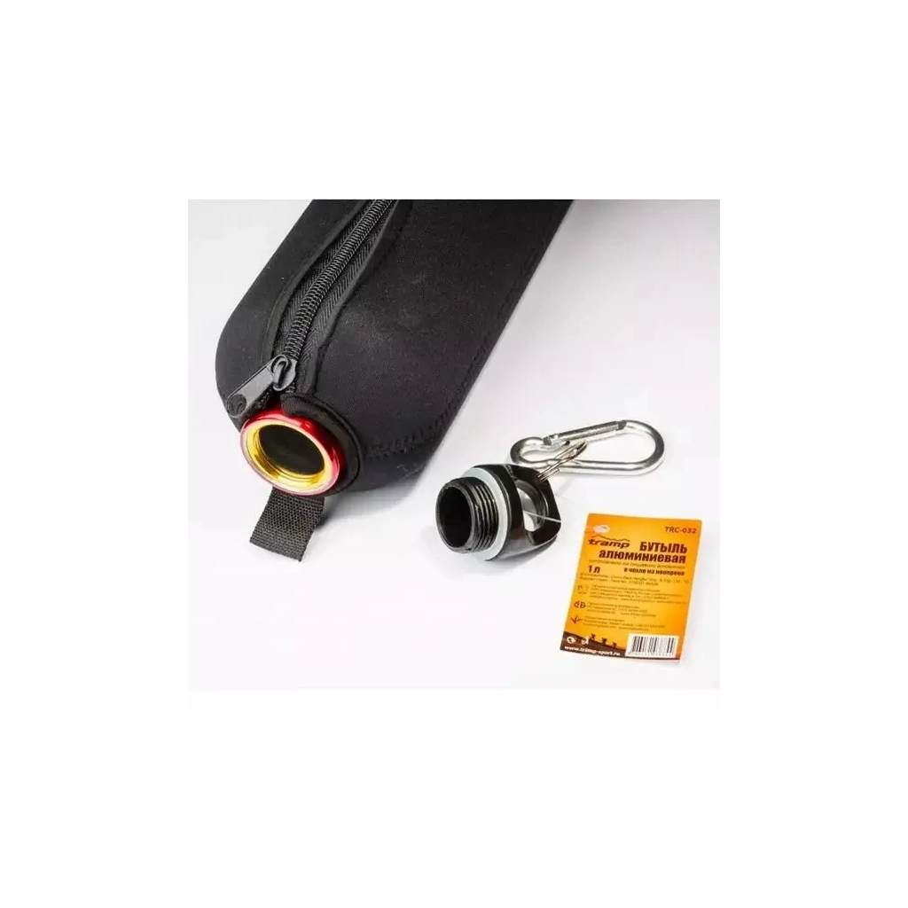 Пляшка для води Tramp у неопреновому чохлі 1 л (UTRC-032) - зображення 8