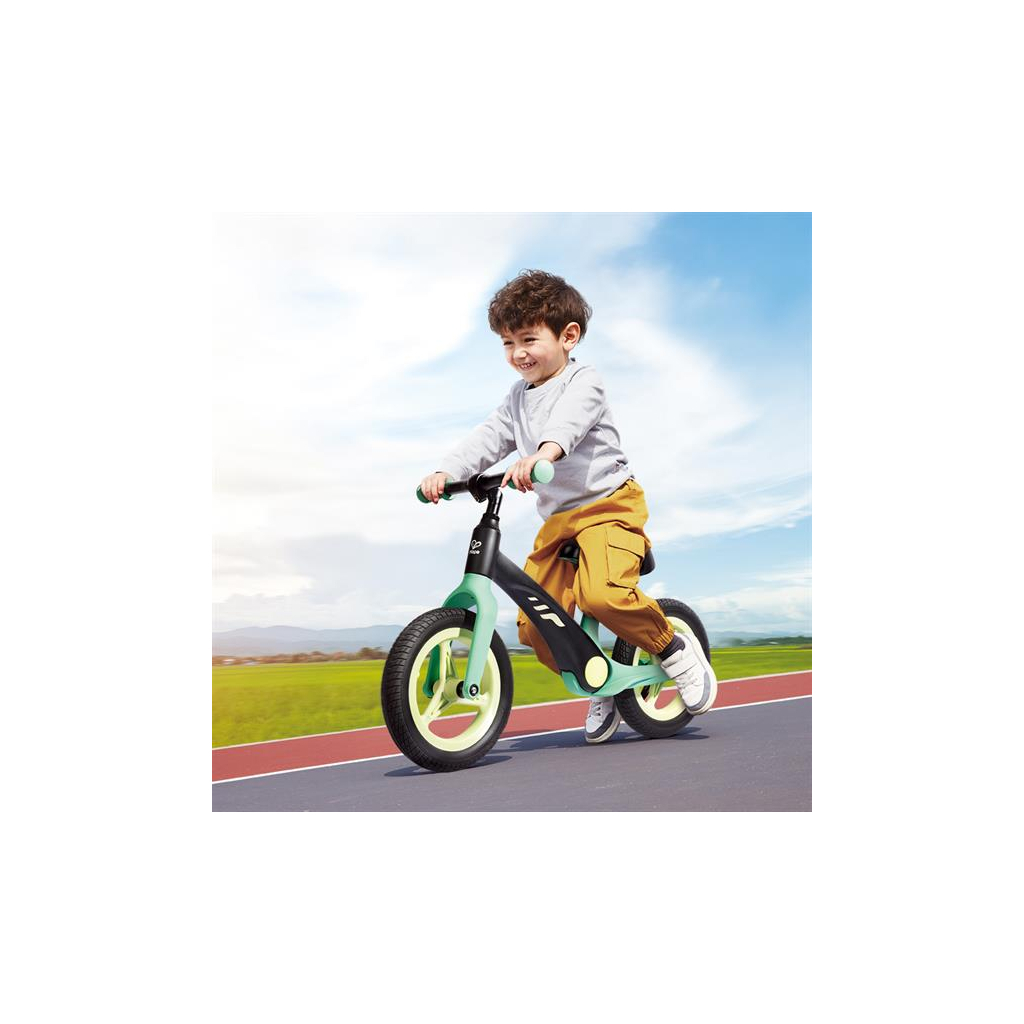 Біговел Hape двоколісний 12" зелений (E1208) - зображення 6