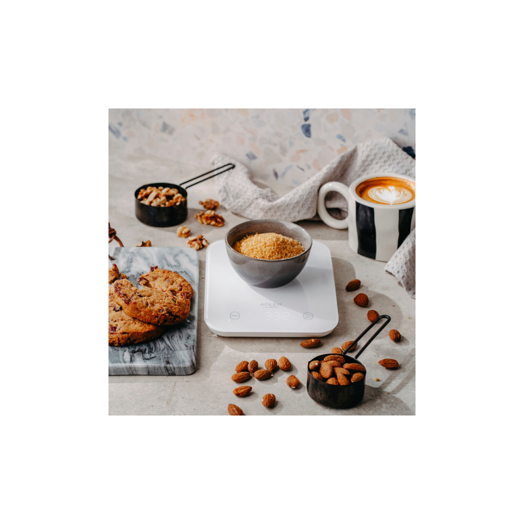 Ваги кухонні Adler AD 3181 white - изображение 7