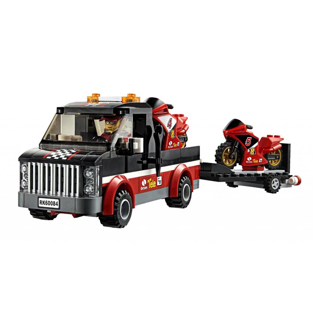Конструктор LEGO City Great Vehicles Перевізник гоночних мотоциклів (60084) - зображення 4