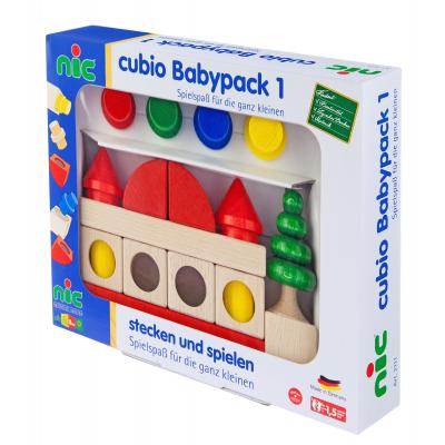 Конструктор Nic cubio деревянный 20 эл. (NIC2111) - изображение 2