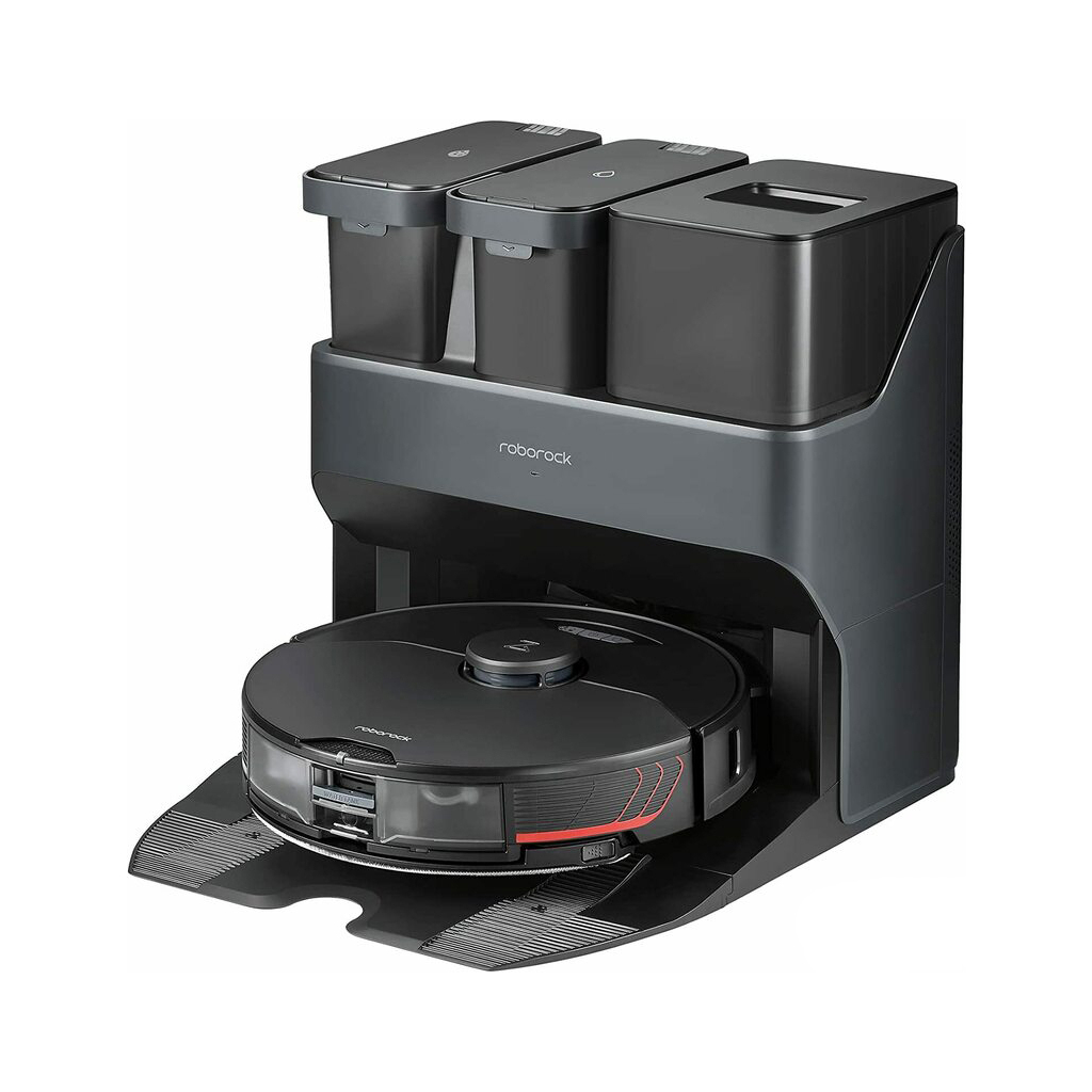Пилосос Xiaomi Roborock S7 Max V Ultra Black (S7MU52-00) - зображення 1
