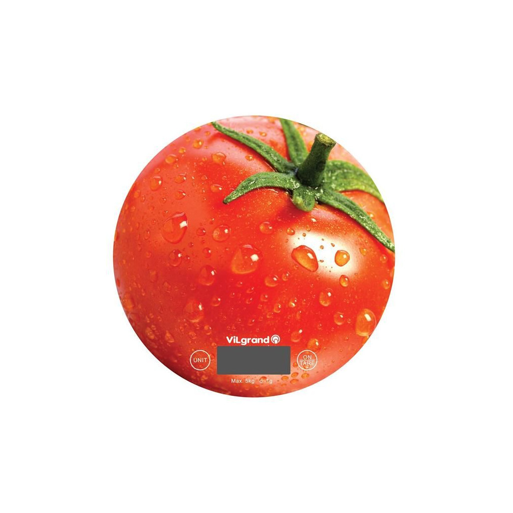 Ваги кухонні Vilgrand VKS-519 Tomato - зображення 1