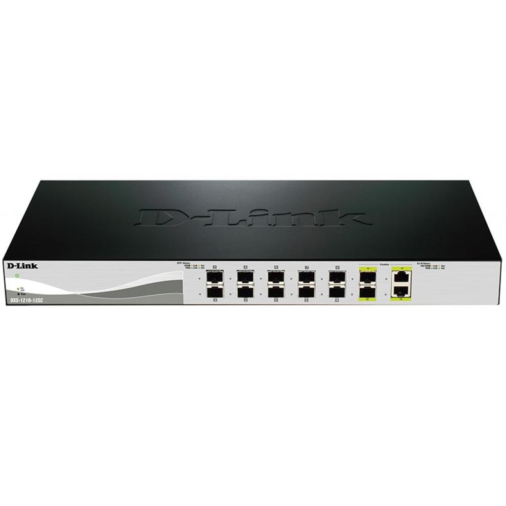 Комутатор мережевий D-Link DXS-1210-12SC - зображення 2