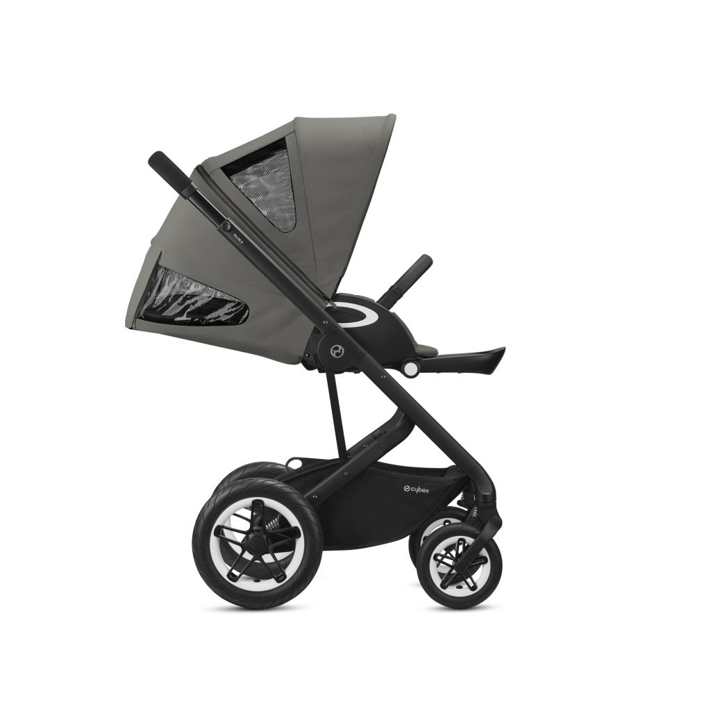 Коляска Cybex Talos S Lux SLV Soho Grey (з бампером) (520001487) - зображення 4
