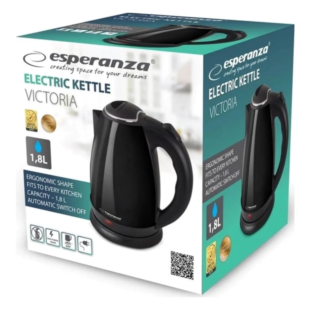 Електрочайник Esperanza EKK113K - зображення 4