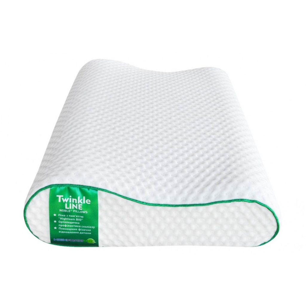 Подушка Highfoam дитяча ортопедична Noble Twinkle Air 49 х 32 х 10.5 см (4820000883696) - зображення 2