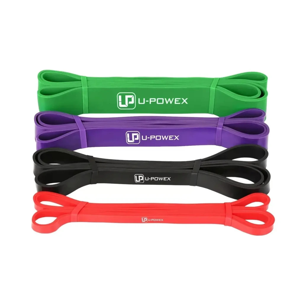 Еспандер U-Powex Power Band набір 4шт + якір + ручки 4,5-57kg (UP_1080_4in_+2esp) - изображение 8