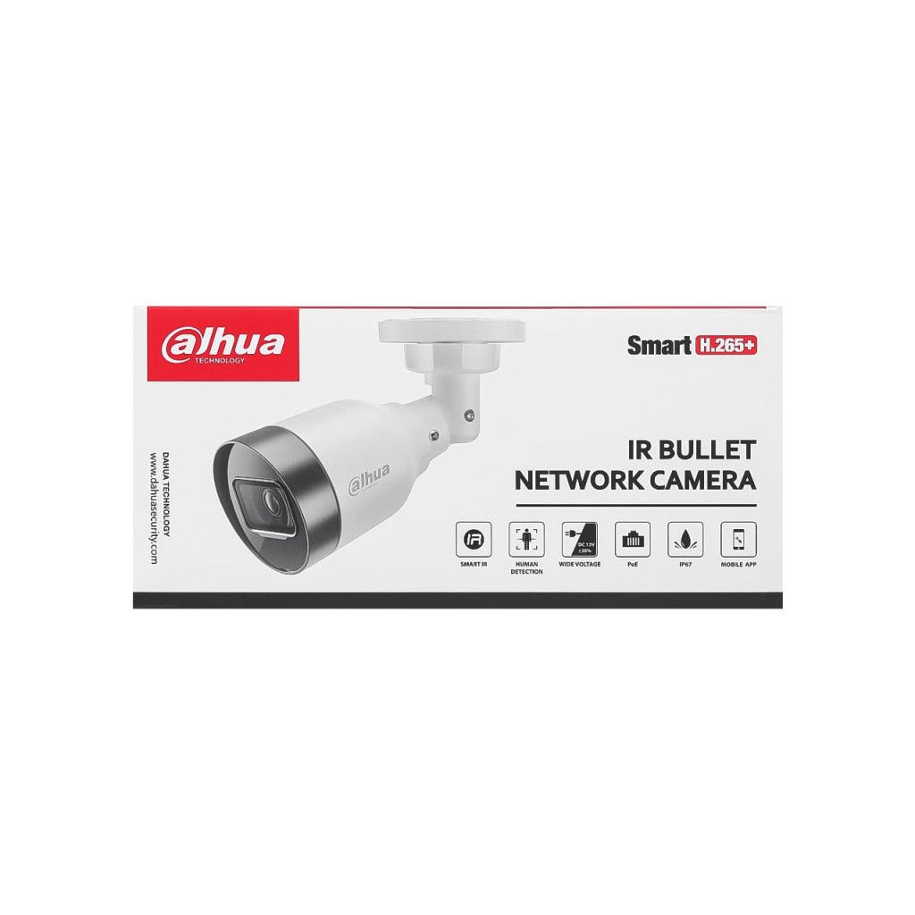 Камера відеоспостереження Dahua DH-IPC-HFW1431S1 (2.8) - зображення 8