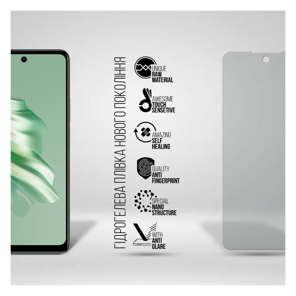 Плівка захисна Armorstandart Matte Tecno Spark 20 Pro (KJ6) (ARM74390) - зображення 2
