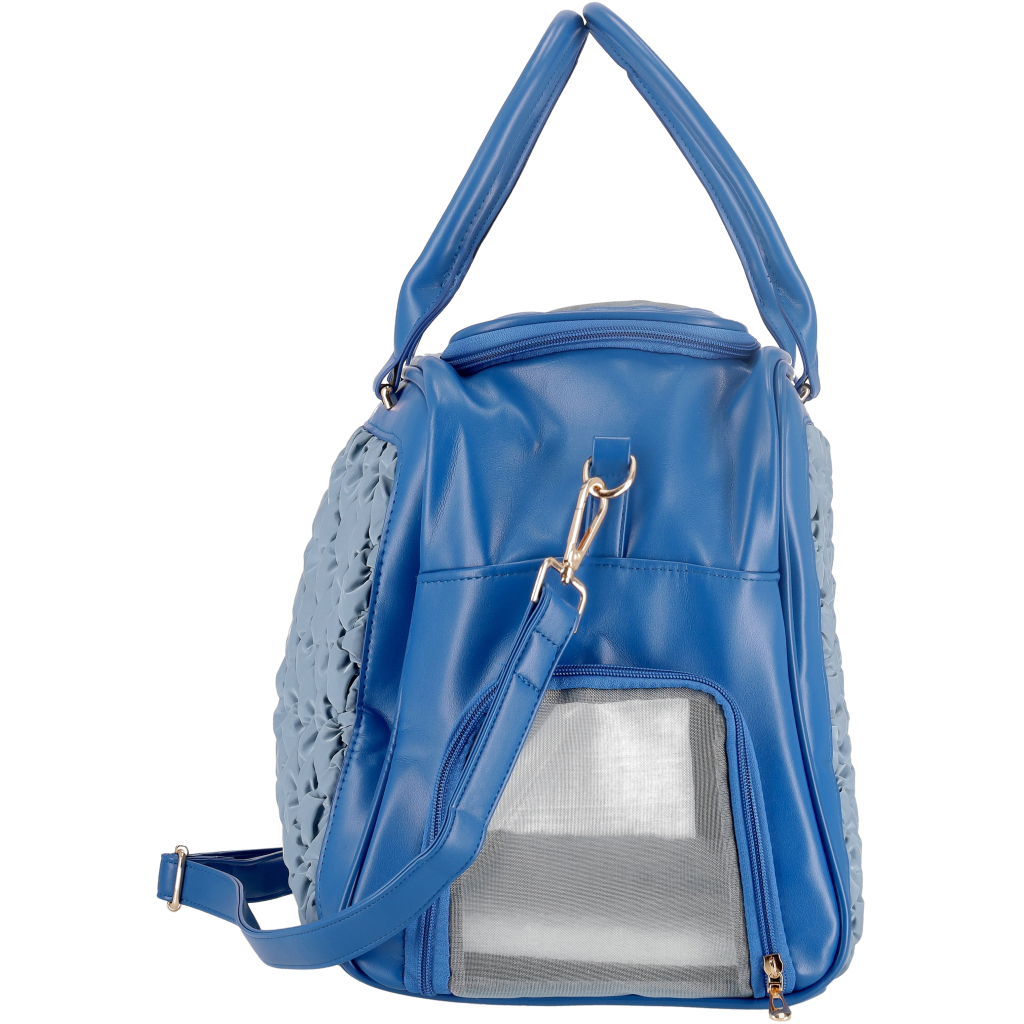 Переноска для тварин MISOKO&CO 45x20x30 см синя (YIWUMSK70153) - зображення 3