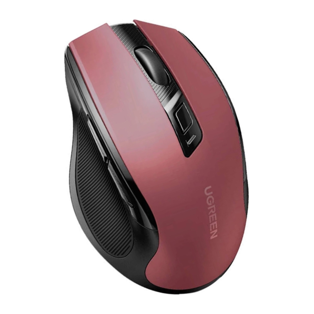 Мишка Ugreen MU006 Ergonomic Wireless Red/Black (25752) - зображення 1
