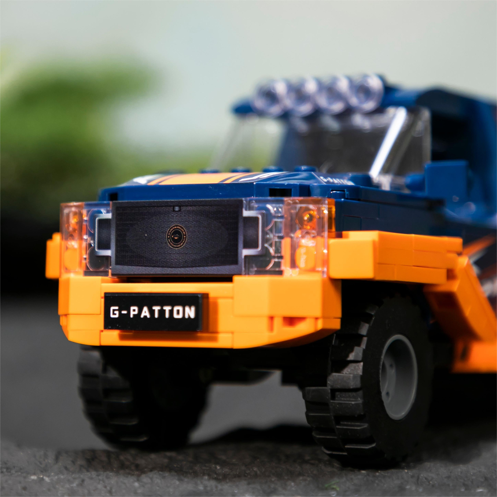 Конструктор Pantasy George Patton G-PATTON ️GX 1:18 помаранчевий (86701) - зображення 2