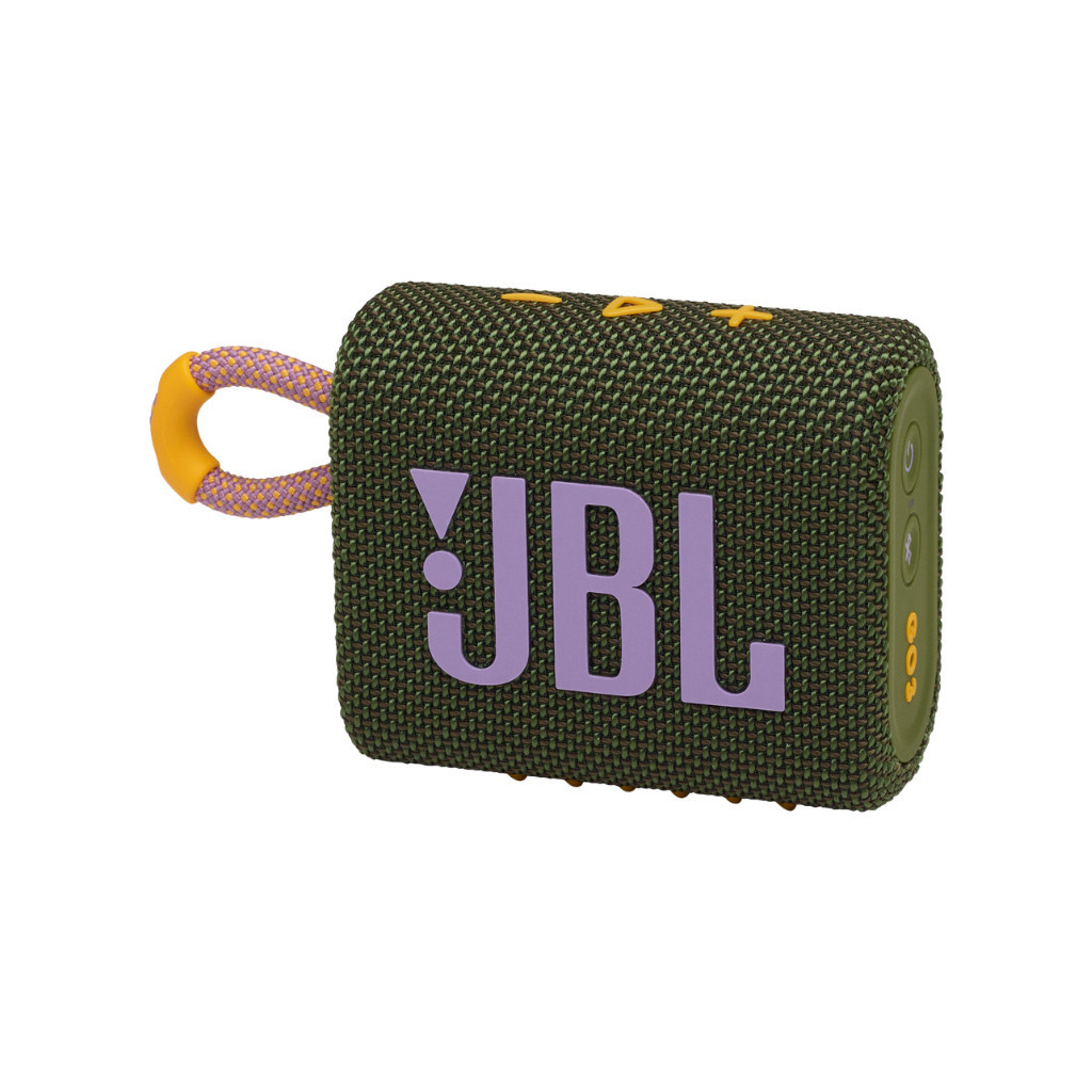 Акустична система JBL Go 3 Green (JBLGO3GRN) - зображення 2