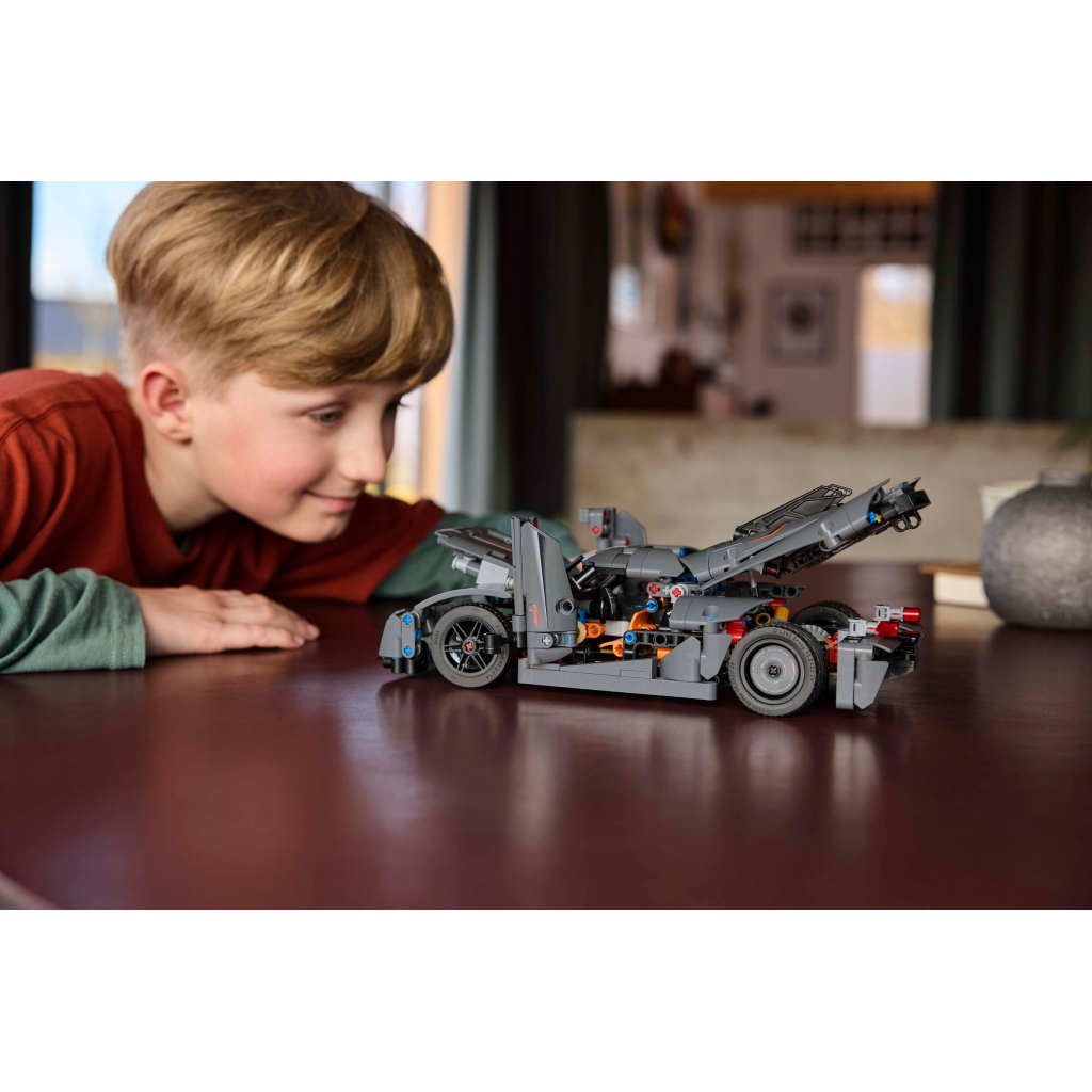 Конструктор LEGO Technic Koenigsegg Jesko Absolut — сірий гіперкар (42173) - зображення 11