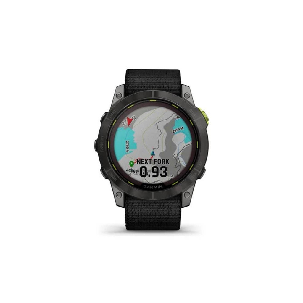 Смарт-годинник Garmin Enduro 2, Saph, Carbon GrayDLC Ti w/Black UltraFit Band, GPS (010-02754-01) - зображення 2