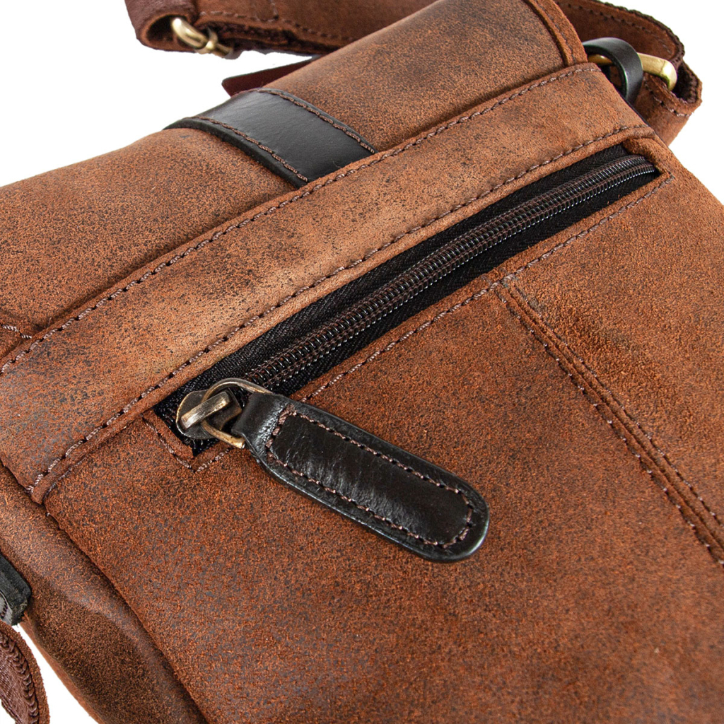 Сумка Ashwood Toby Brown - зображення 7
