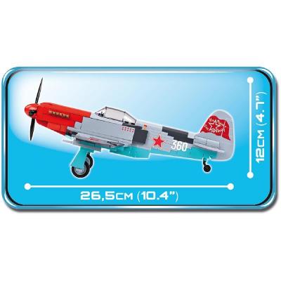 Конструктор Cobi Друга Світова Війна Літак Як-3, 235 деталей (COBI-5529) - зображення 9