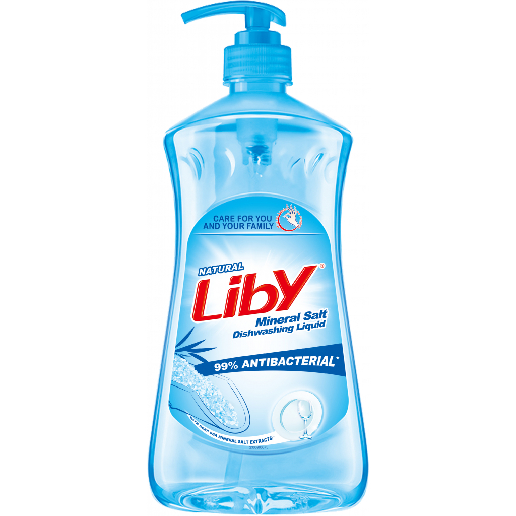 Засіб для ручного миття посуду Liby Морська сіль для миття посуду, фруктів та овочів 1.05 л (6920174700565) - зображення 1