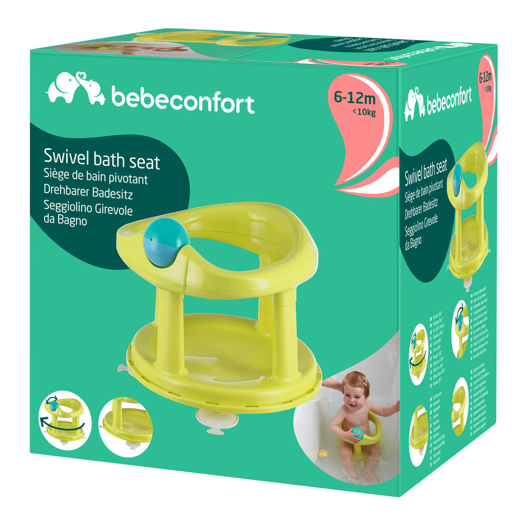 Сидіння у ванну Bebe Confort поворотне, Lime (3107204400) - зображення 2