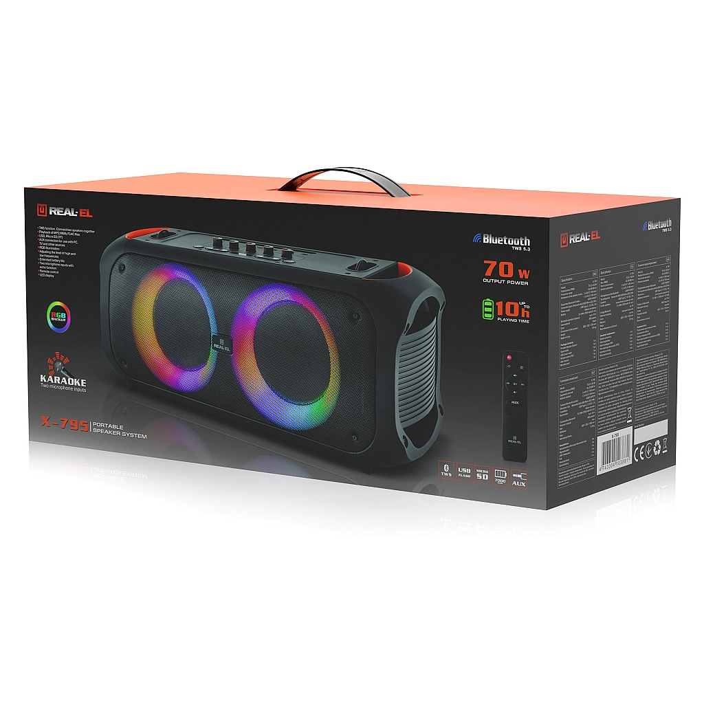 Акустична система REAL-EL X-795 (EL121600022) - зображення 12