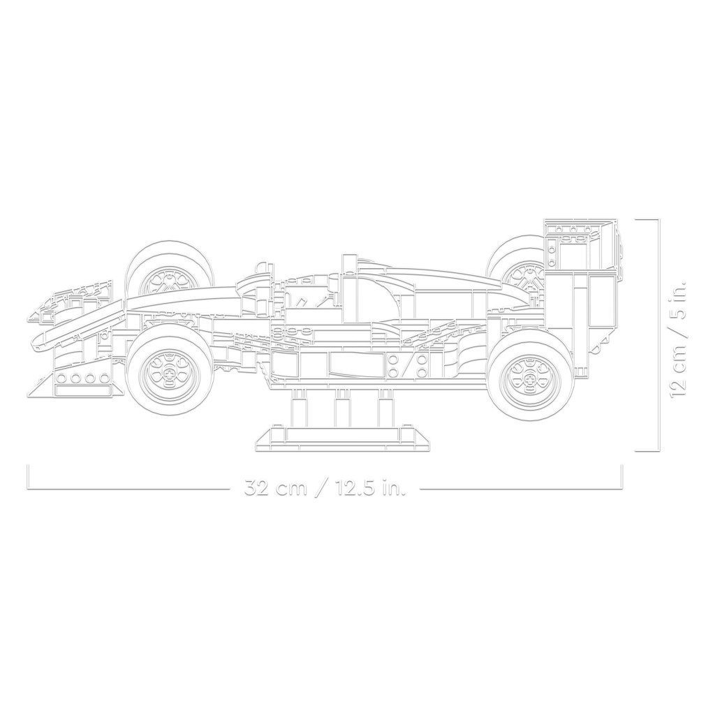 Конструктор LEGO Icons McLaren MP4/4 і Айртон Сенна (10330) - зображення 9